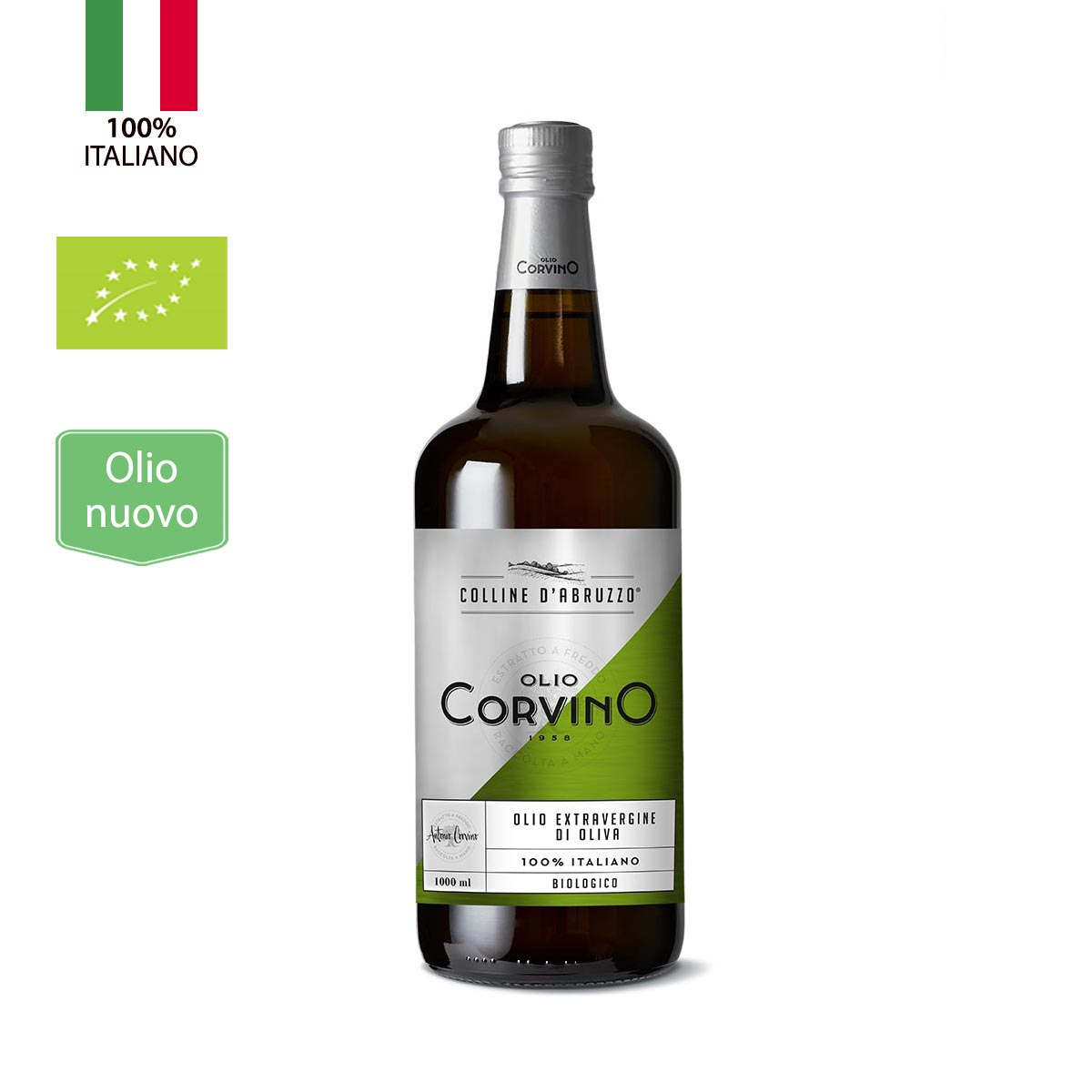 Olio extra vergine di oliva biologico ‘Colline d’Abruzzo’ Italiano